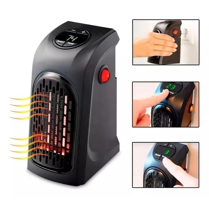 مشعاع كهربائي صغير، سخان مساعد، سخان مروحة، 400 واط Mini radiateur électrique, Chauffage d’appoint Réchauffeur soufflant 400W