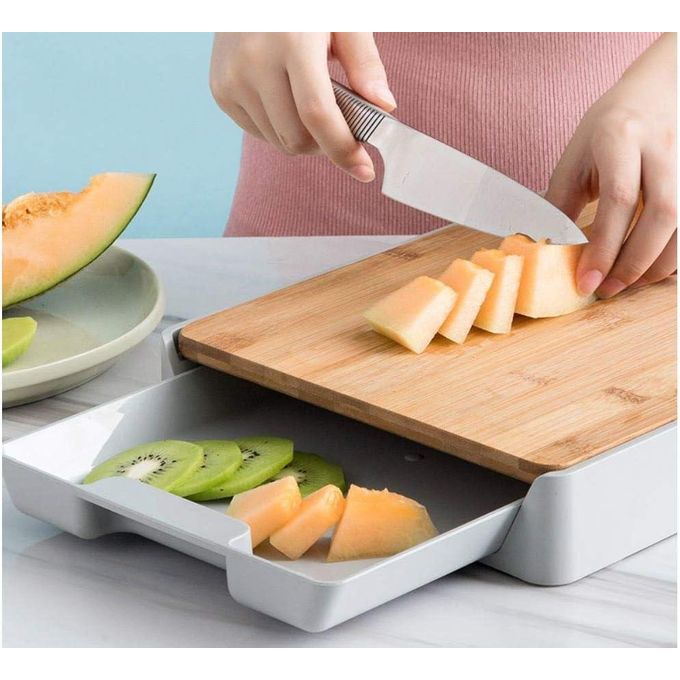 لوح تقطيع مع صينية تخزين مجموعة لوح التقطيع العصرية Planche à découper avec plateau de rangement