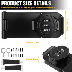 Serrure 2pièce de tiroir avec mode passe de sécurité قفل درج مكون من قطعتين مع وضع كلمة مرور أمان