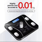 ميزان رقمي ذكي لقياس نسبة الدهون في الجسم ميزان الكتروني يعمل مع تطبيق Body Fat Scale balance impédancemètre connectée Balance Numérique Intelligente