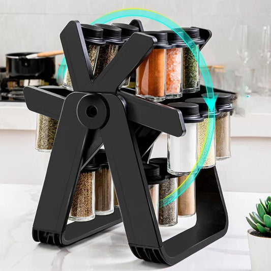 Étagère à épices rotative