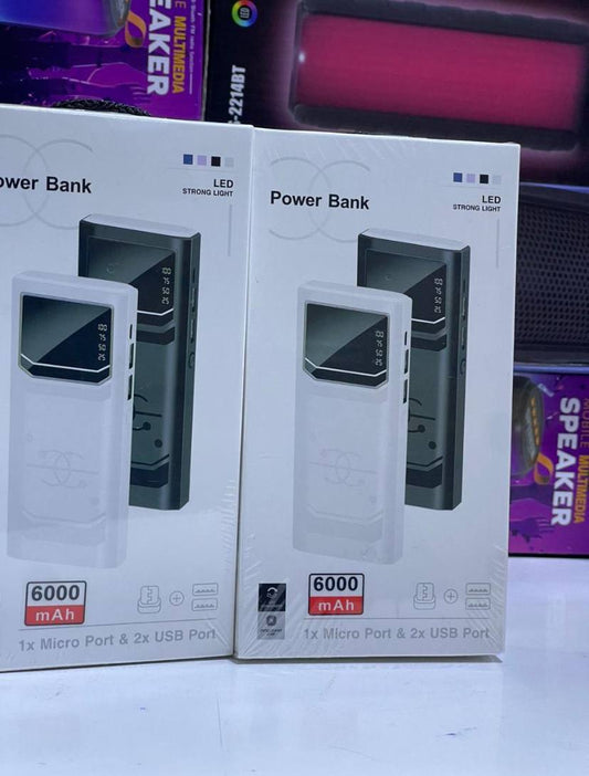 Power Bank 6000mAh