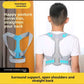 حزام دعم الظهر، مشد تقويمي، مصحح وضعية الجسم Ceinture de soutien lombaire, corset orthopédique, correcteur de posture