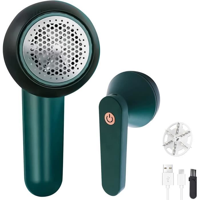مزيل وبر غبار كهربائي قابل لإعادة الشحن Rasoir Anti Bouloche Electrique, Rasoir Anti Peluche Vetement