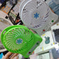 Mini ventilateur portable de bureau rechargeable مروحة مكتبية صغيرة محمولة قابلة لإعادة الشحن عبر منفذ USB