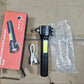 COB Multifunction flashlight مصباح الجيب ليد يدوي متعدد الوضائف ساطع بمصباحين للإضائة القريبة والبعيدة وإضائة الوميض للإنظار