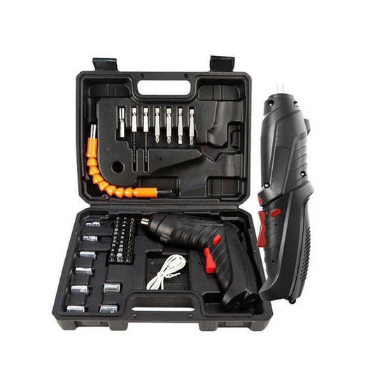 مفك براغي لاسلكي 4.2 فولت، مفك براغي لاسلكي صغير Visseuse sans fil 4,2 V, petite visseuse sans fil 3,5 Nm avec 47 accessoires