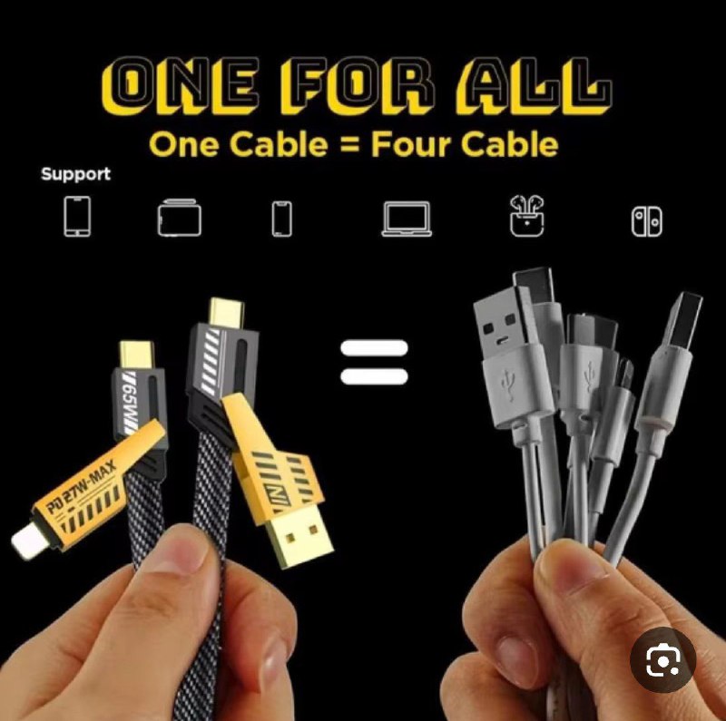 4in1 Charging cable 65W
