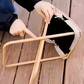 كرسي صيد قابل للطي محمول للحديقة والتخييم والنزهات والشاطئ Chaise de pêche pliante portable pour jardin, camping, pique-nique, plage