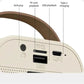 Mini haut-parleur karaoké sans fil Bluetooth K12 مكبر صوت كاريوكي لاسلكي صغير بتقنية بلوتوث K12 مع ميكروفونين