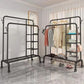 Porte-manteau Double Barre avec Étagères à Chaussures, Organisateur de Vêtements علاقة ملابس مزدوجة مع أرفف للأحذية، منظم ملابس، خزانة ملابس