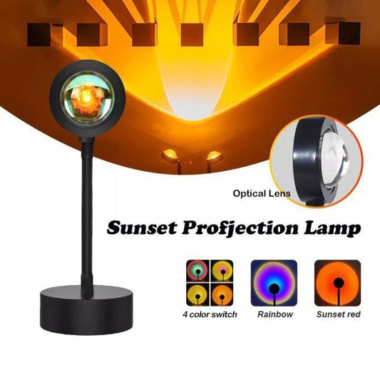 Projection Lamp Sunst Lamp جهاز عرض مصباح غروب الشمس