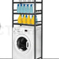 Étagère de salle de bain ou machine a lavé avec 3 étages de rangement