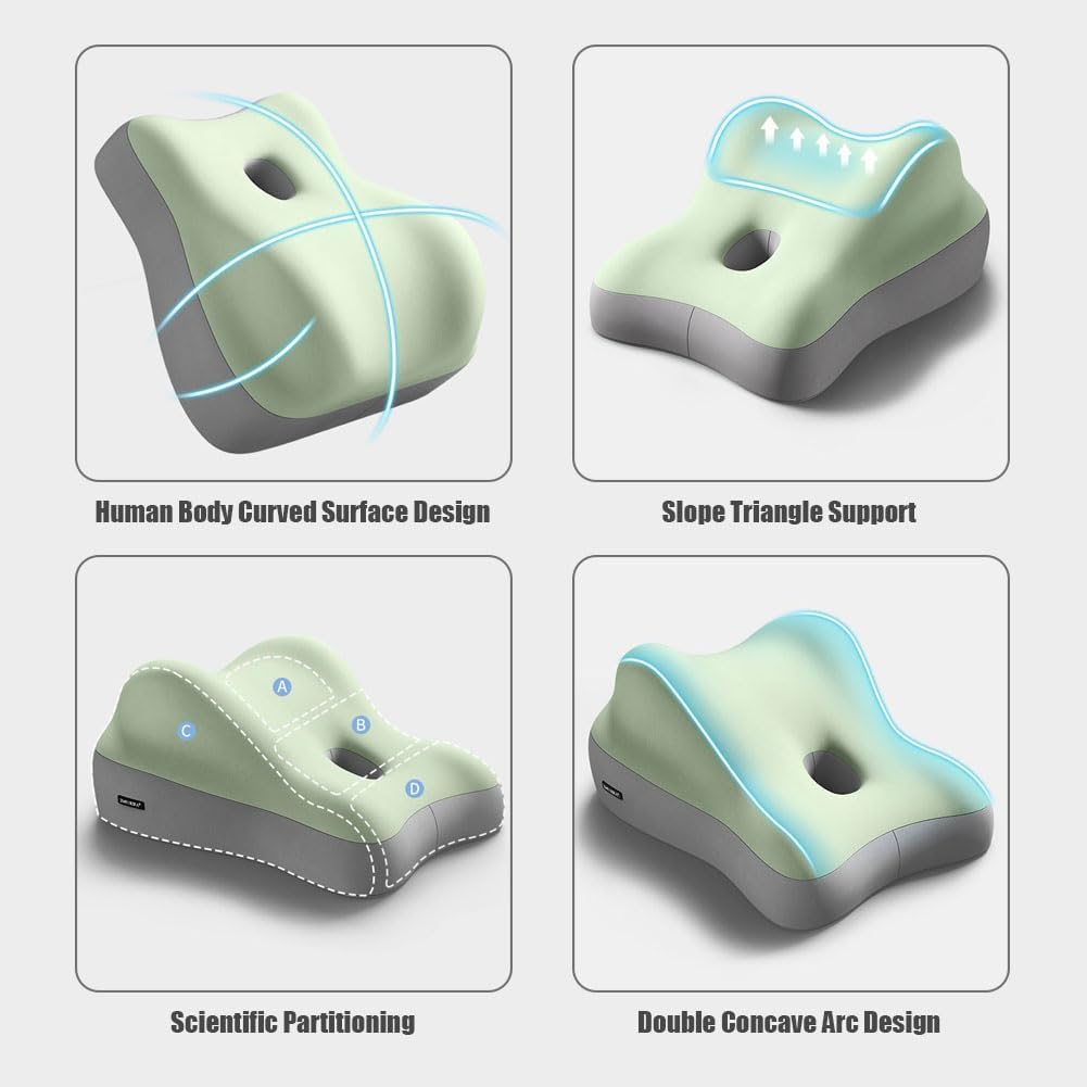 Coussin d'assise pour couples, design discret وسادة للمؤخرة للأزواج، وسادة منخفضة الارتفاع للأزواج لتعزيز العلاقة الحميمة