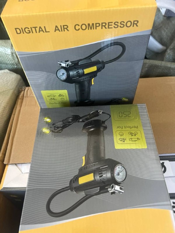 ضاغط هواء رقمي محمول Compresseur d'air numérique portable