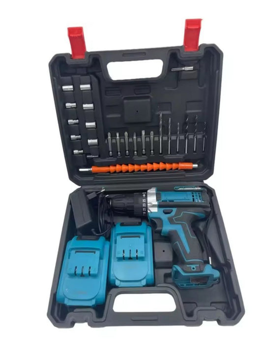 Perceuse électrique sans fil 20V à prix compétitif perceuse à percussion مثقاب كهربائي لاسلكي 20 فولت بسعر تنافسي مزود بمثقاب صدمي وبطارية ليثيوم