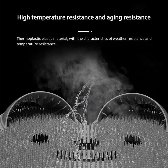 حصيرة تدليك متعددة الوظائف Polymères de massage multi fonctionnels en silicone