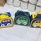 Lunch box Boîte à lunch de voiture de dessin animé mignon pour garçons
