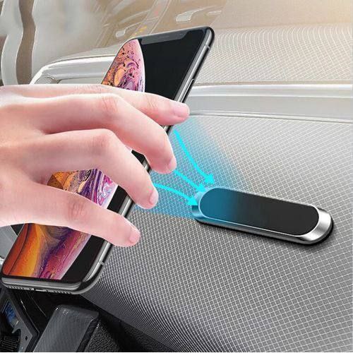 حامل سيارة صغير  للهواتف المحمولة والمفاتيح والورق أسود Support de téléphone magnétique universel pour voiture