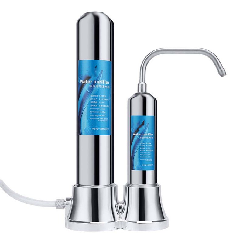 Water Purifier with 2-Stage Filtration منقي مياه بنظام تنقية عملي بمراحل مزدوجة