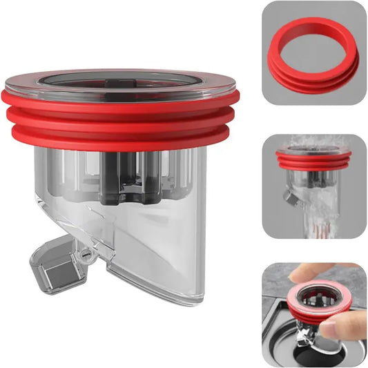 Filtre anti colmatage pour évier et lavabo