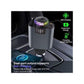 شاحن سيارة مع كابلات قابلة للسحب ناشر الزيوت الأساسية وإضاءة النجوم Chargeur de Voiture 45W 5-en-1 avec Câbles Rétractables, PD 30W, Diffuseur d’Huiles Essentielles et Lumière Starlight