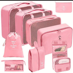 مجموعة حقيبة السفر تخزين الأمتعة Ensemble de sacs de rangement