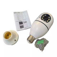 كاميرا مراقبة ذكية مزودة بمصباح Caméra de sécurité ampoule connectée WiFi