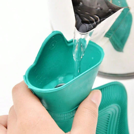 Sac Thermique Caoutchouc Bouillotte Eau Chaude قربة ماء ساخن حرارية مطاطية لتخفيف الألم