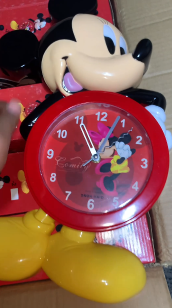 Horloge Réveil Micky Mouse pour enfants