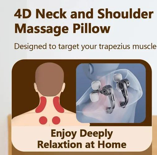 مدلك الرقبة الكهربائيه العمود الفقري  العنقى  قابل للشحن  châle de massage de la colonne cervicale, assemblage de muscles Ezius, cadeau portable aste, pétrissage, le plus récent