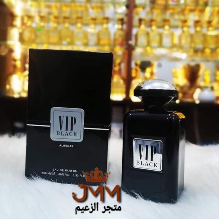 عطر الاسود للرجال من احدث اصدارات شركة الرحاب للعطورVIP