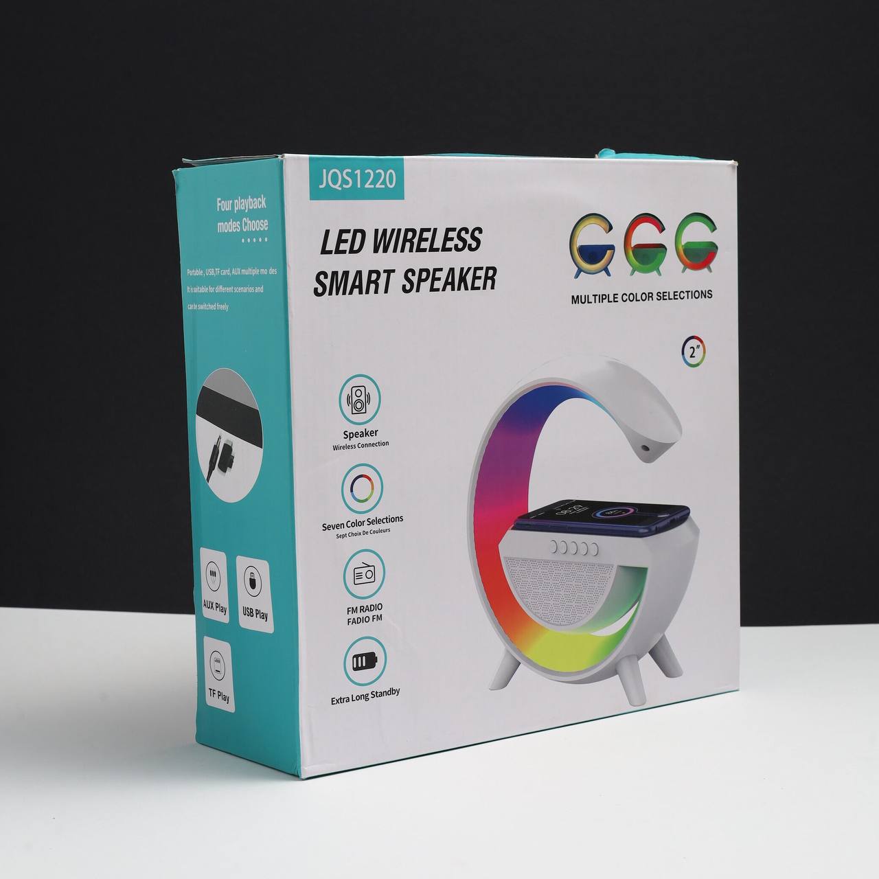 LED Wireless Smart Speaker haut parleur multiples sélections couleurs