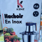 هشوار 5لتر   5 شفرات  1000 واط  انوكس Hachoir inox à 5vitesses 1000W 5L