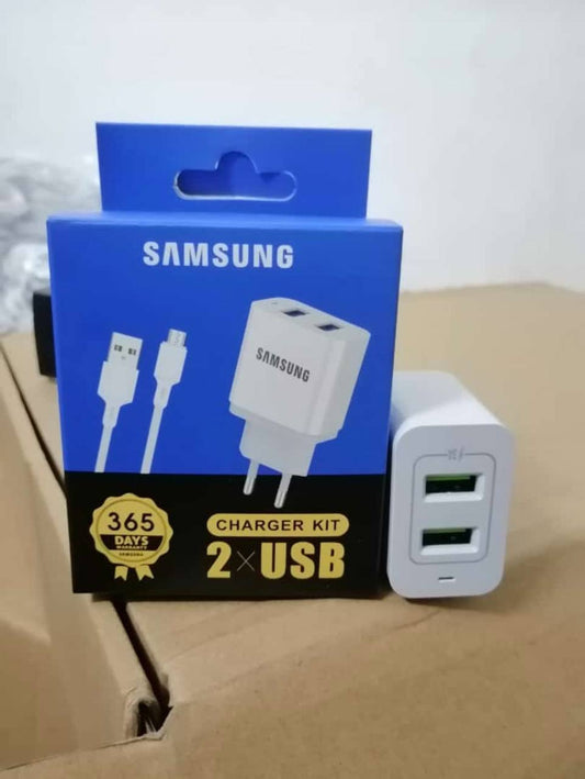 Chargeur SAMSUNG à double ports USB