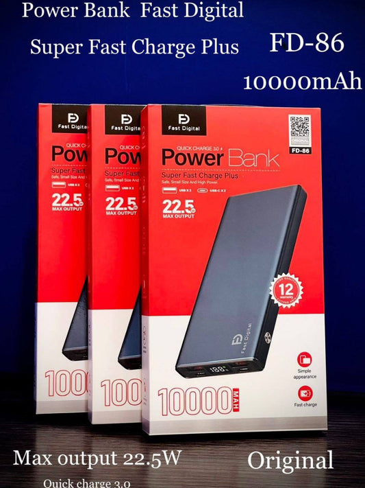 Power bank charge rapide 10000mAh