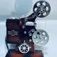 Projecteur de film rétro vintage, machine de film, modèle de photographie, magasin de vêtements, accessoires de fenêtre de décoration