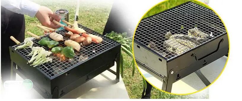 Barbecue à Charbon de Bois pour l'Extérieur, Facile à Transporter, Renforcé, pour Jardin شواية الفحم