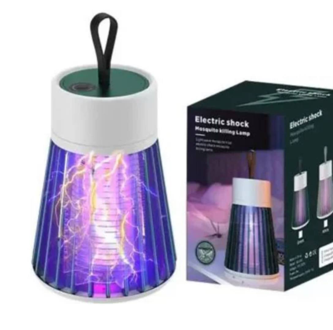 Lampe Anti-Moustiques à Choc Électrique, Piège les Mouches, USB, Répulsif Anti-Insectes pour Chambre à Coucher et l'Extérieur