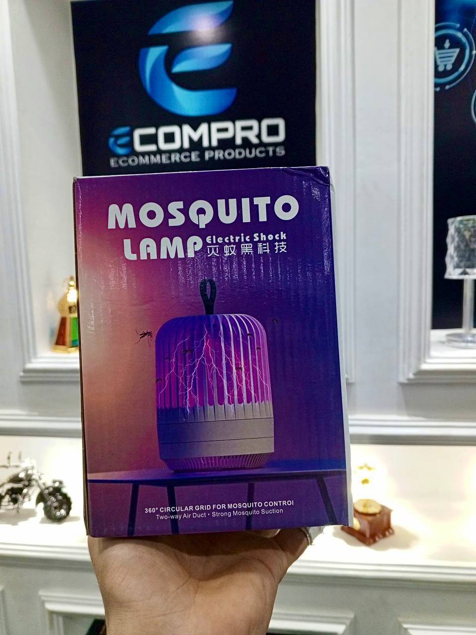 Lampe Anti-Moustiques Rechargeable par USB, Choc Électrique, Lumière UV Répulsive, Piège à Insectes, pour Camping en Plein Air