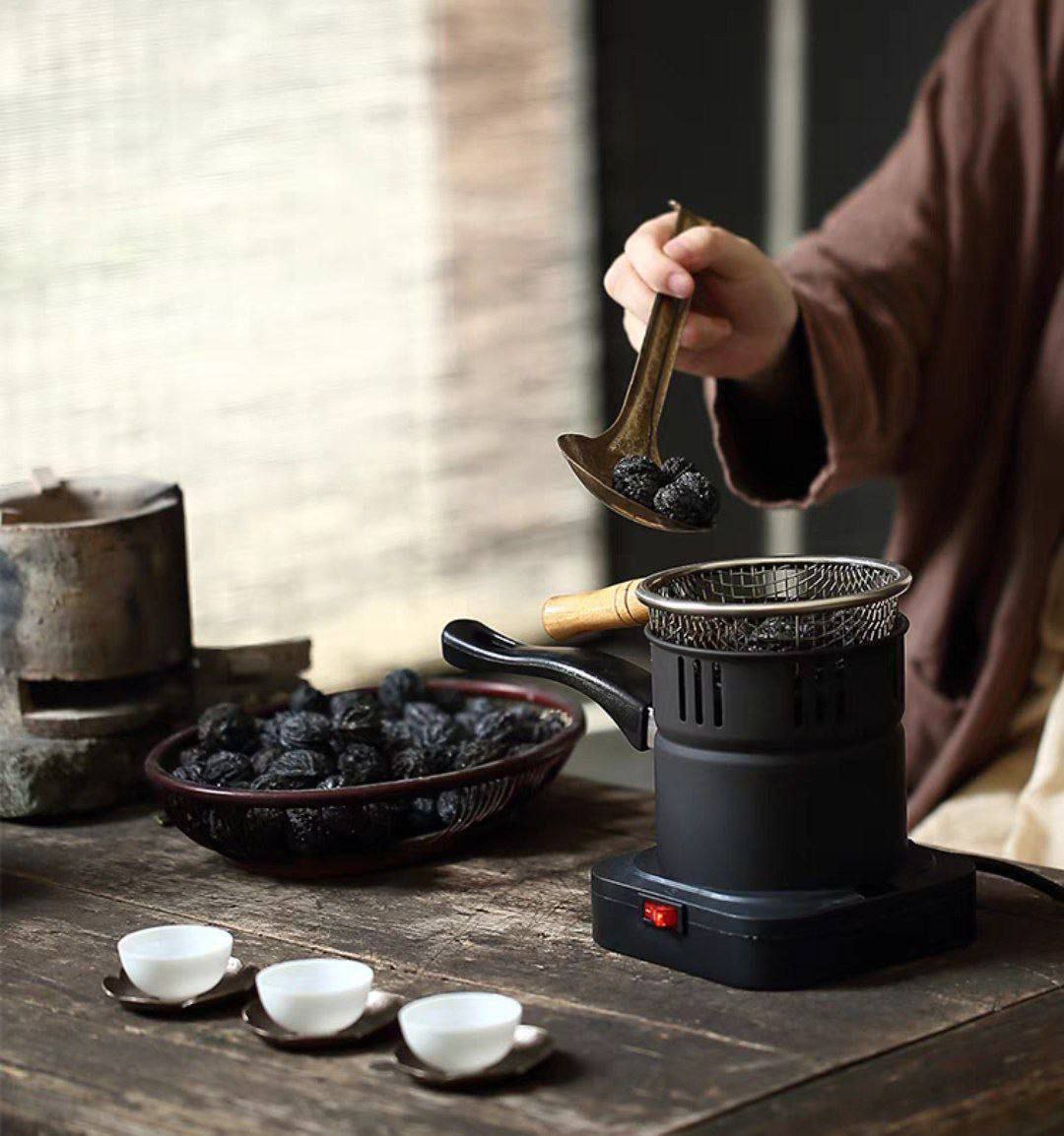 Poêle à charbon de bois portable pour ovale guilé, chauffage rapide , Eva de charbons