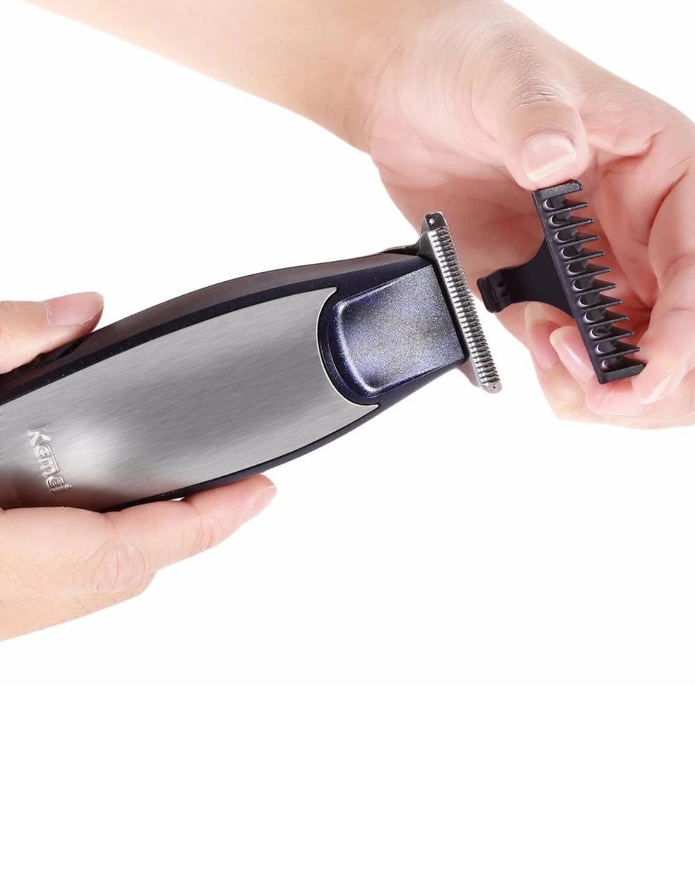 Kemei KM-5021 Électrique Tondeuse À Cheveux Professionnel Tondeuse À Cheveux USB Câble Rechargeable Chauve Tondeuse Hommes Tondeuse À Cheveux Machine