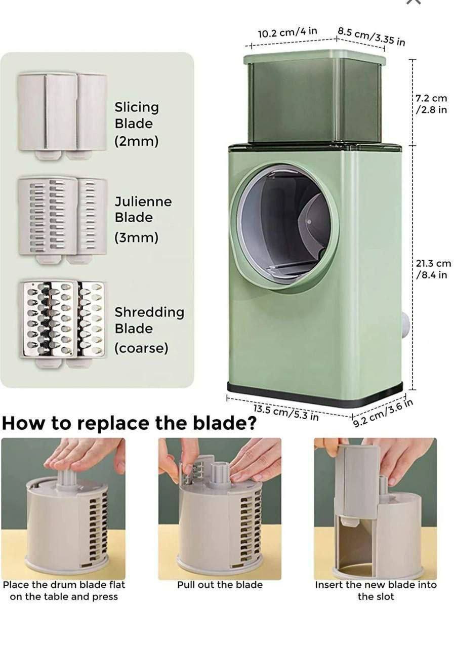 قطاعة متعددة الاستعمال وفرامة الخضر اليدوية Grinding cutter Blade