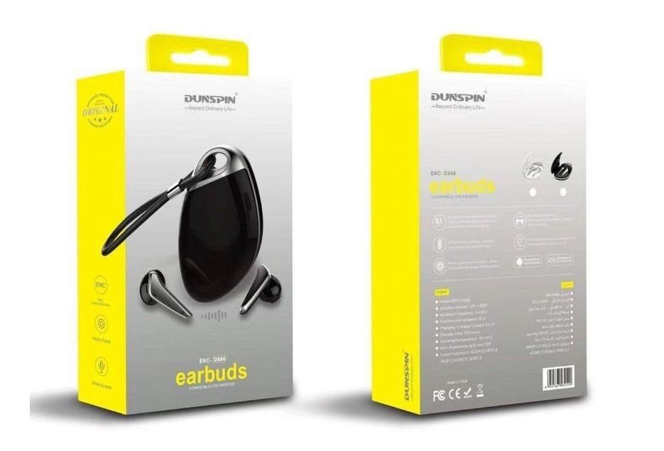 Ecouteurs sans fil bluetooth Earbuds marque DUNSPIN