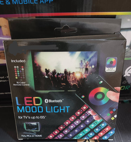 Mood light Bluetooth pour TV jusqu'à 65pouces avec télécommande