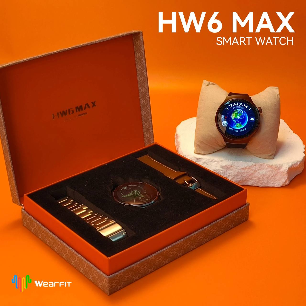 Smart watch HW6 max 3bracelets